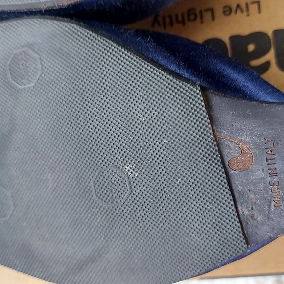 Authentic Roger Vivier Blue Crystal Embellished Flats 38.5 - Picture 14 of 16